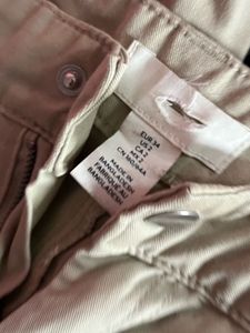 Trendy Beige Cargo Pants SALE‼️