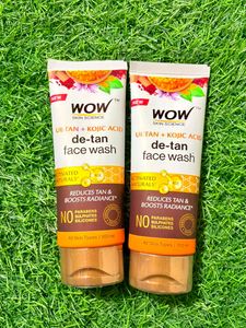 WOW Skin Science De-Tan Face Wash (2 x 100ml)