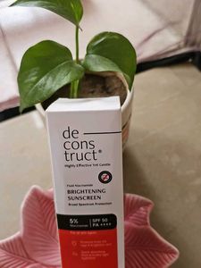 Deconstruct Brightening Sunscreen SPF 50