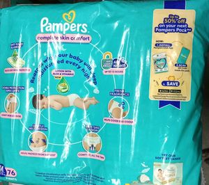 Pampers Complete Comfort - M (76 Count)