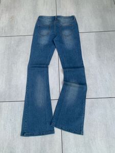 low rise bootcut jeans