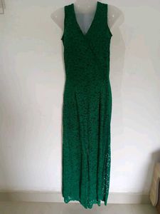Elegant Green Lace Jumpsuit