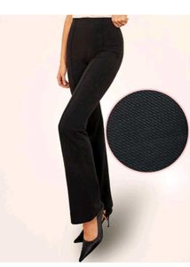 Classic Black Bootcut Pants