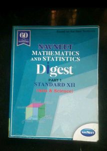Navneet Maths Digest Part 1and 2 std 12