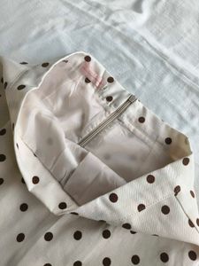 Cute Polka Dot Midi Skirt