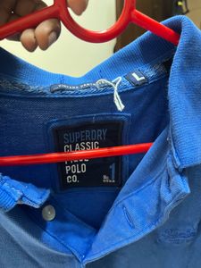 Superdry Blue Tshirt in Perfect Condition
