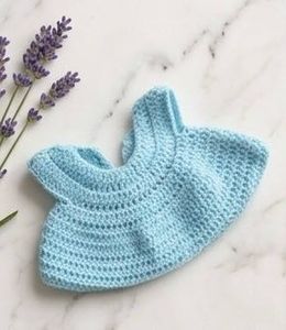 chrochet dress for doll