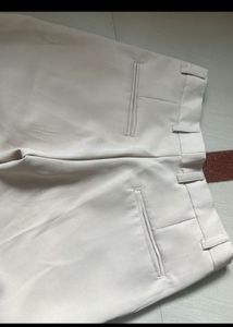 women Beige Formal Trousers