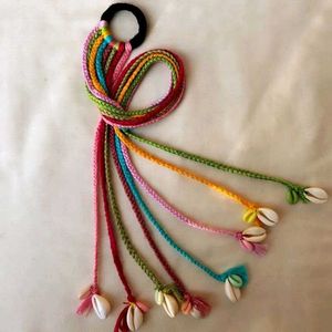 Colorful Braided Hair Tie💚