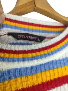 Striped Knit Top LR-17