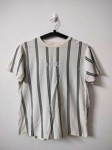 Striped "Chill" T-Shirt