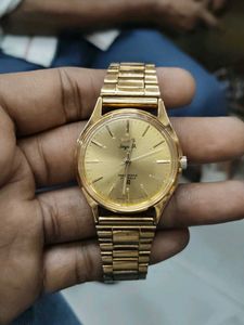 Vintage hmt Gold Tone Analog Watch
