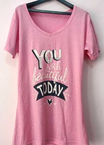 Casual Pink Top For Women's