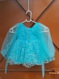 Blueberry Baby Party Dress