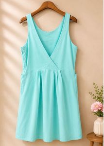 Elegant Teal Dress
