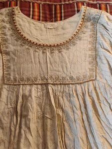 Embroidered Cotton Fabulous Top