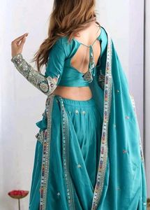 New semi stitched lehenga choli with dupatta piece