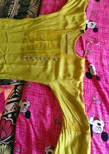 Elegant Lime Green Kurta