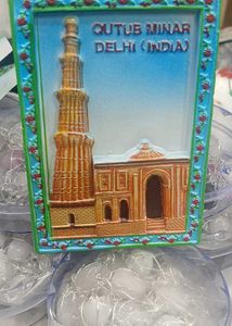 Lotus Temple Delhi Fridge Magnet