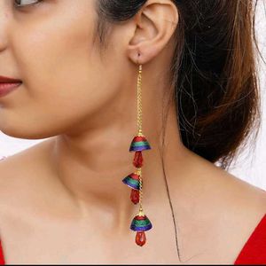 Boho Beaded Dangle Earring