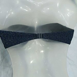 Strapless🤎 Smocked Bikini Top