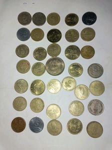 36 Pcs Rare 5 Rupees Different Coin Combo