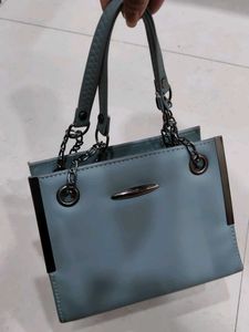 Stylish Blue Handbag