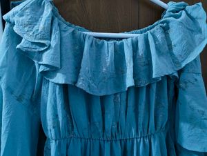 Chic Off-Shoulder Ruffled Dress