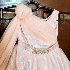 Beautiful baby girl dress with attached duppata