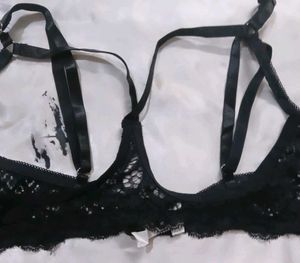 Shein Black Lace Bra