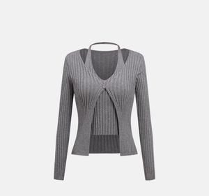 Gray Knit Sweater