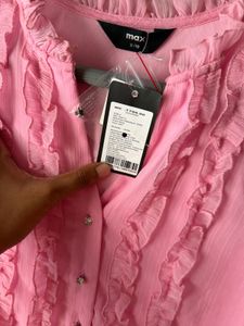 Pink top new with tags
