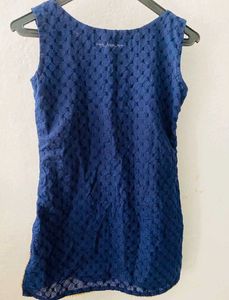 BLUE SHORT KURTI  💙