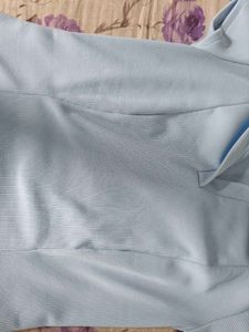 Light Blue Collared Dress