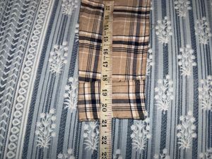 women's Plaid Long Sleeve Shirt