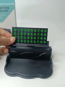 Multi-Function Phone Holder with parking number