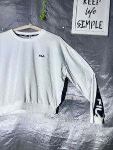 Fila White Sweatshirt
