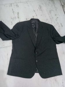 Coat In Black With Measurements