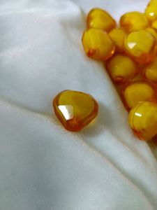 Big Size Heart Shape Beads 50 Pis