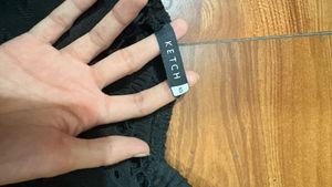 Chic Black Eyelet Crop Top
