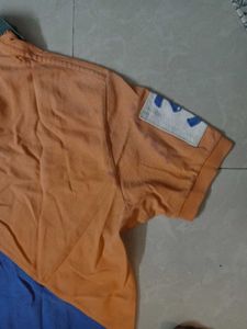 Men's Orange Polo Shirt