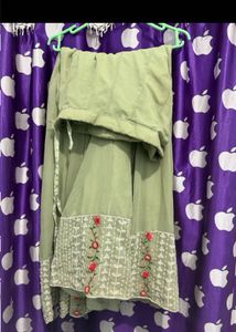Embroidered Kurta Set with Dupatta