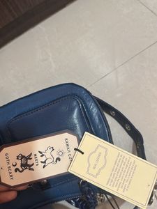 Blue Shoulder Bag