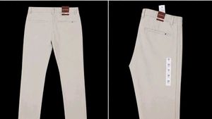 Driftwood Men's Slim Fit Cotton Chinos –