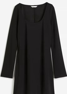 Classic Black Long Sleeve Dress