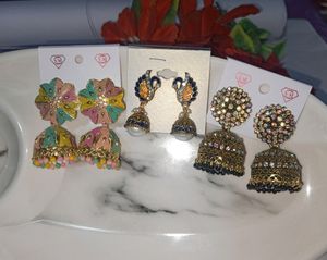 Beautiful Earings 3 Combo Set..