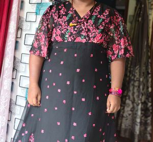 Elegant Floral Maxi Dress
