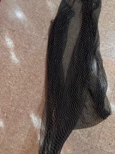 Sparkling Sheer Black Dupatta