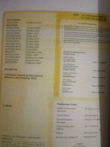 Class XI Chemistry Textbooks - Part I &amp; II