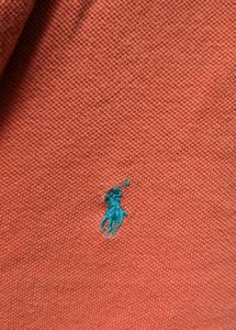 Ralph Lauren Orange Polo Shirt